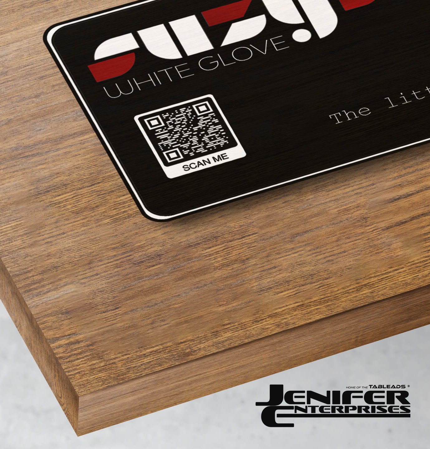 Jenifer Enterprises - TableAds - advertise on tables in restaurants