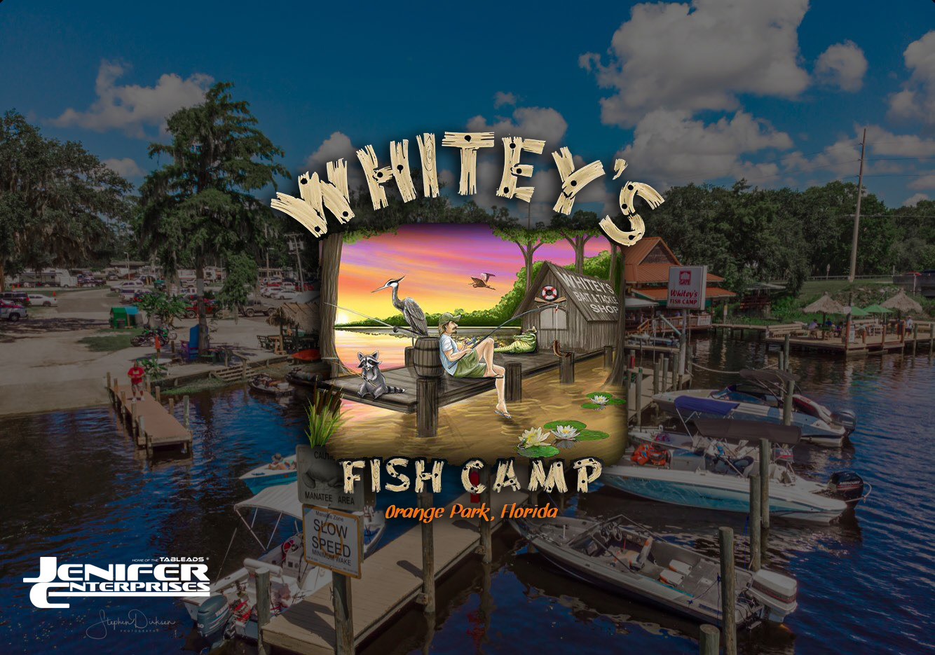 Whiteys Fish Camp Jenifer Enterprises home of the TableAds